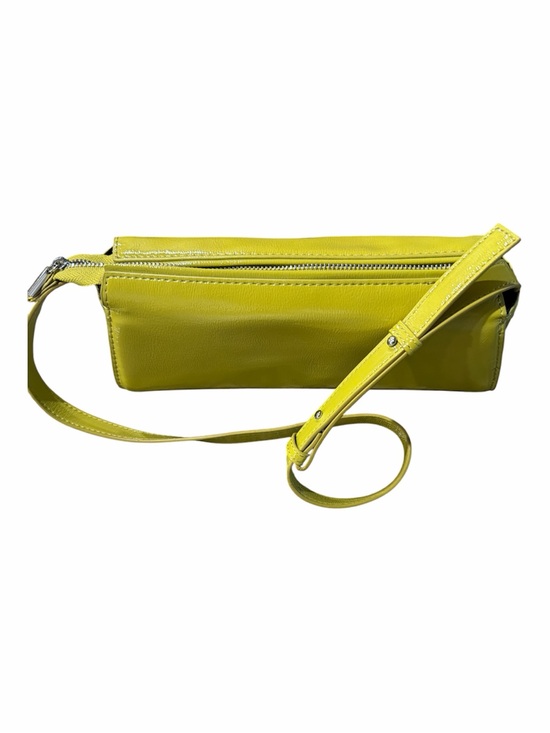 Zara Handbags - Zara Yellow Patent Crossbody Bag Adjustable Strap